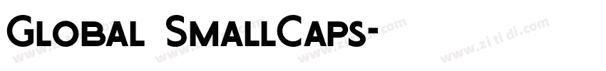 Global SmallCaps字体转换